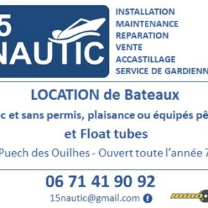 15Nautic – Location, réparation, maintenance et entretien de bateaux