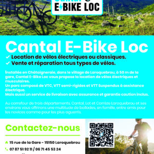Cantal E-Bike Loc (location de vélos)