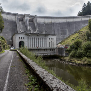 Visite du barrage de Saint-Étienne-Cantalès