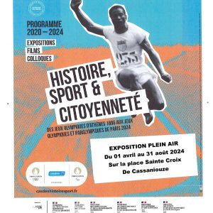 Exposition « Histoire, Sport et Citoyenneté des Jeux Olympiques d’Athènes en 1896 aux Jeux Olympiques et Paralympiques de Paris 2024 »