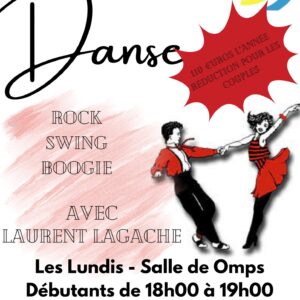 Danse rock, swing et boogie avec Laurent Lagache