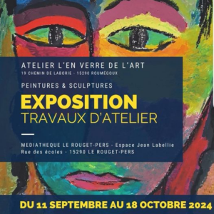 Exposition « Travaux d’atelier » – Peintures et sculptures