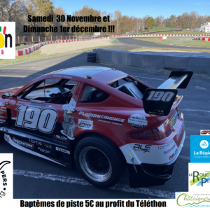 Baptême de karting au profit du Téléthon