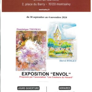 Exposition « Envol » à Montsalvy