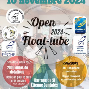 Open float-tube 2024 – Concours de pêche