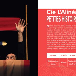 Spectacle de la Cie L’Alinéa « Petites histoires sans paroles »