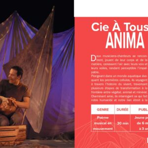 Spectacle de la Cie À Tous Vents « Anima »