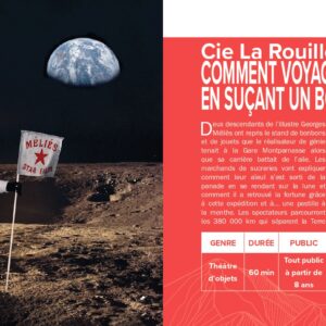 Théâtre par la Cie La Rouille « Comment voyager sur la lune en suçant un bonbon ? »