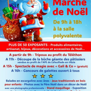 Marché de Noël de Lafeuillade-en-Vézie