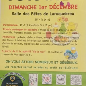 Téléthon à Laroquebrou