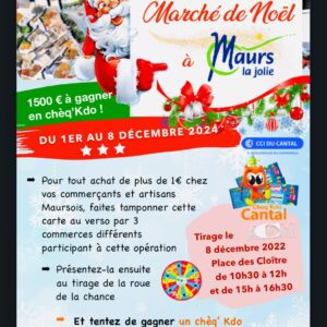 Marché de Noël à Maurs