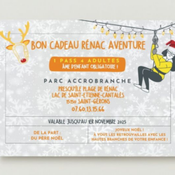 Bon cadeau Renac Aventure