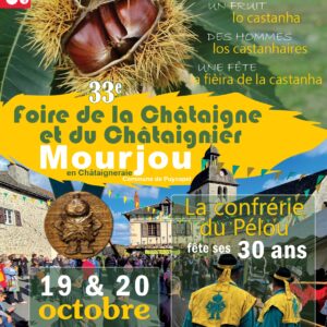 34e Foire de la Châtaigne et du Châtaignier à Mourjou