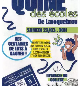 Quine des écoles de Laroquebrou