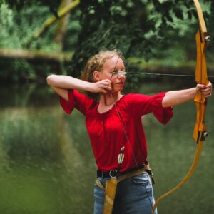 Initiation au tir à l’arc aux Tours de Merle