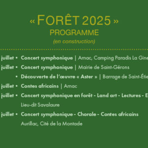 Concert symphonique à Saint-Gérons