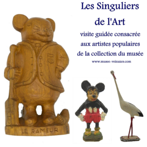 Visite guidée consacrée aux « Singuliers de l’art » présents dans les collections du musée du Veinazès