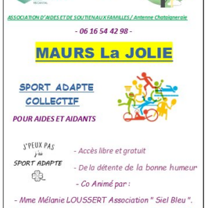 Sport adapté collectif avec France Alzheimer