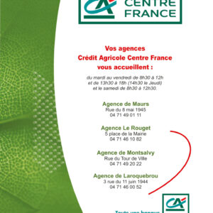 Crédit Agricole – Agence du Rouget