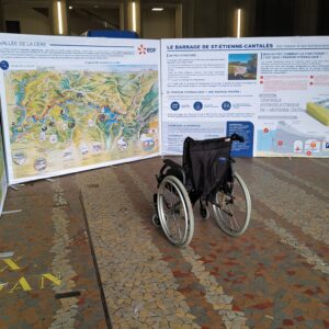 Visite guidée du barrage de Saint-Étienne-Cantalès pour les personnes en situation de handicap