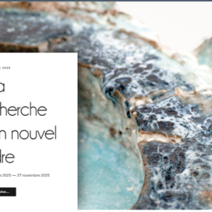 Exposition « A la recherche d’un nouvel ordre » au Don du Fel