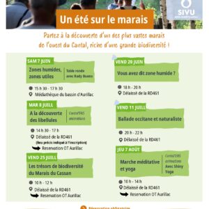Sortie accompagnée – « À la découverte des libellules »