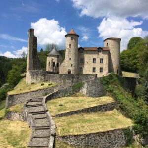 Exposition au château de Laroquebrou