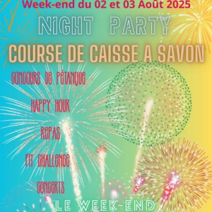 Night party & Course de caisses à savon