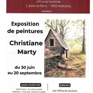 Exposition de peintures – Christiane Marty