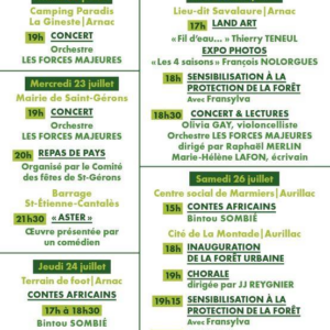 Concert symphonique à Saint-Gérons