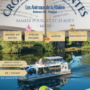 Croisières-contes sur le Bateau l’Olt