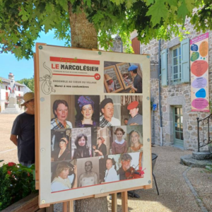 Exposition pour les 30 ans de Léz’Arts de la Rue à Marcolès