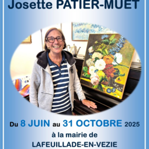 Exposition de peintures de  Josette Patier-Muet