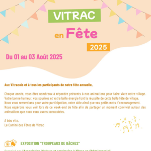 Vitrac en fête