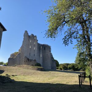 Visite du château de Naucaze