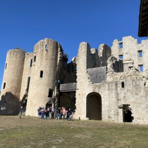 Visite du château de Naucaze