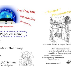 Pages en scène – Lectures de rue et apéritif gourmand