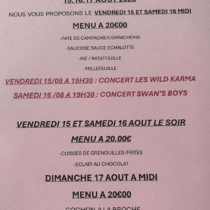 Relais du Musée en fête