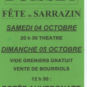 Fête du Sarrazin