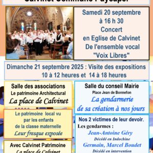 Visite des expositions à l’occasion des Journées du Patrimoine