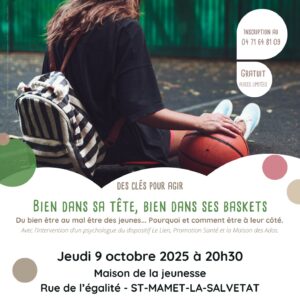 Conférence « Des clés pour agir – Bien dans sa tête, bien dans ses baskets »