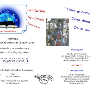 Spectacle de clôture 2025 des Pages Boissetoises