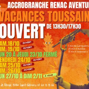 Accrobranche – Rénac Aventure