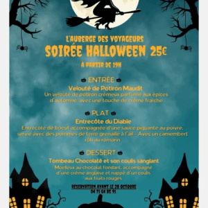 Soirée Halloween – Menu spécial