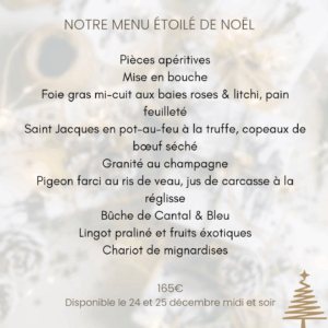 Auberge de la Tour – La table étoilée – Restaurant 1 étoile Michelin