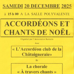 Accordéons et chants de Noël