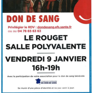 Don du sang au Rouget