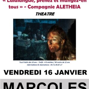 Théâtre : « Lalalangue, prenez et mangez-en tous » par Frédérique Voruz