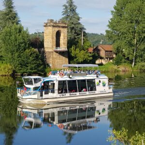 Croisière commentée sur le bateau L&rsquo;Olt – Flagnac