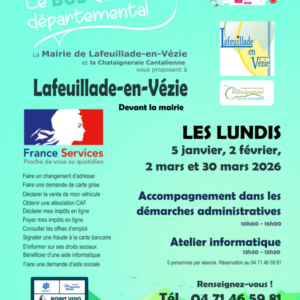 Accompagnement dans les démarches administratives et atelier informatique